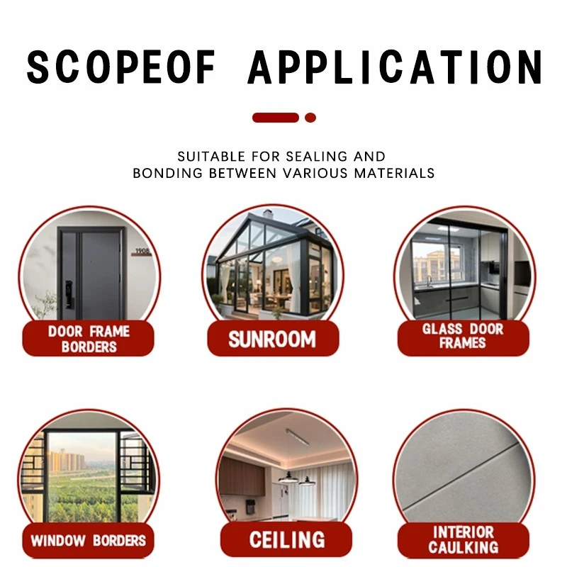 Silicone Sealant For Doors And Windows factory